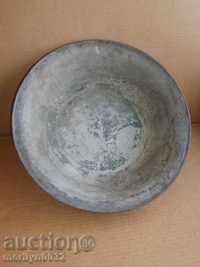 Auction Old copper basin, copper, copper vessel, trough Auction Old copper basin, copper, copper vessel, trough