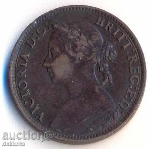 Great Britain Farthing of Queen Victoria 1894