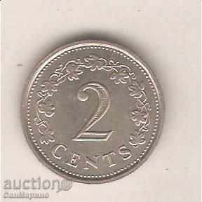 +Малта  2  центa  1977  г.