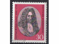 1966. FGR. Γκότφριντ Βίλχελμ Λάιμπνιτς (1646-1716), φιλόσοφος.