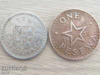 Ghana anul 1975 - 1 și 10 peseva - 114 L