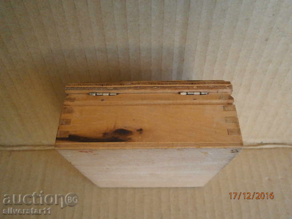 wooden box cigarette pyrographic cigarette tobacco - 6
