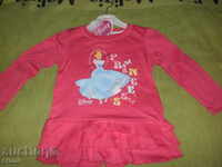 Children's Long Sleeve Disney Dress with Princesses for 18-24