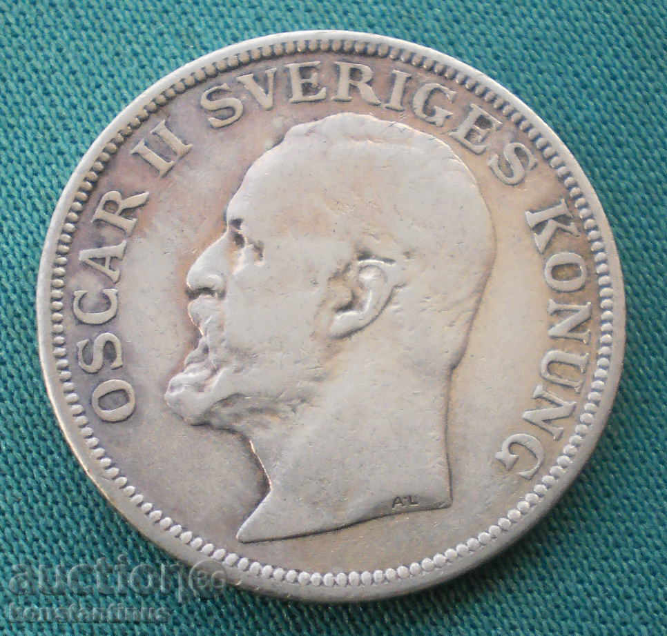Suedia 1 Krona 1906 Argint rar (kkk) cu preț € 17.90 | 35.01 BGN