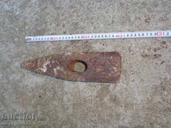 Доставка на Голям стар каменарски чук, брадва топор млат, токмак лом Доставка на Голям стар каменарски чук, брадва топор млат, токмак лом