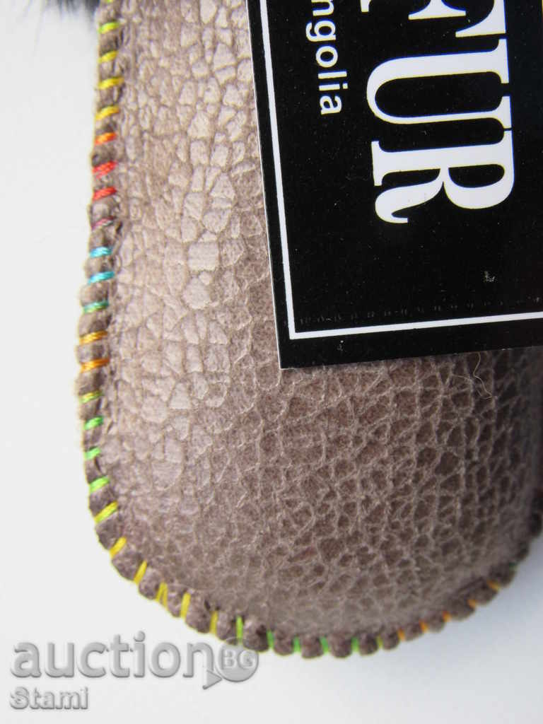 Доставка на Кожен ключодържател-по-голяма ръкавичка от Монголия, нов Доставка на Кожен ключодържател-по-голяма ръкавичка от Монголия, нов