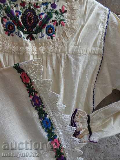 Livrarea Cămașă bătrână cu broderie manuală de șezlong, costum, sukman