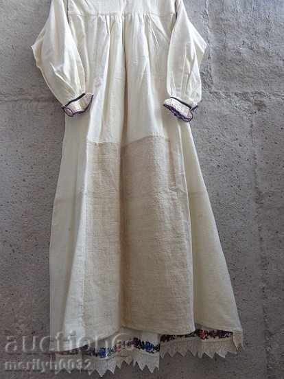 Cămașă bătrână cu broderie manuală de șezlong, costum, sukman - 6