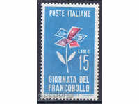 1963 Ιταλία. Ημέρα σφραγίδα του ταχυδρομείου.