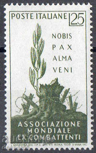 1959. Italy. World Association of Perished in Wars.