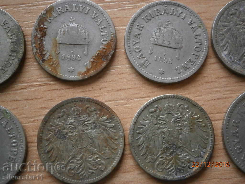 10 ФИЛЕР 10 ХЕЛЕР 1894 1895 ЛОТ 1909 1915 1916 - 7 10 ФИЛЕР 10 ХЕЛЕР 1894 1895 ЛОТ 1909 1915 1916 - 7