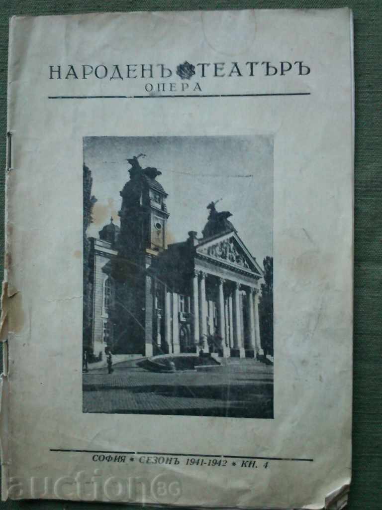 National Theater. Season 1941-1942