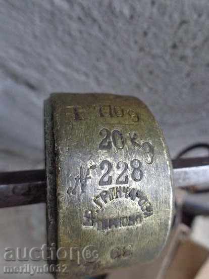 Old scales, pallet, scales, scales from the beginning of the twentieth century - 6 Old scales, pallet, scales, scales from the beginning of the twentieth century - 6