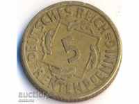 Γερμανία 5 rentenpfeniga 1924