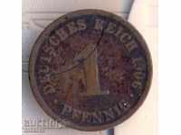Germania 1 pfennig 1906a