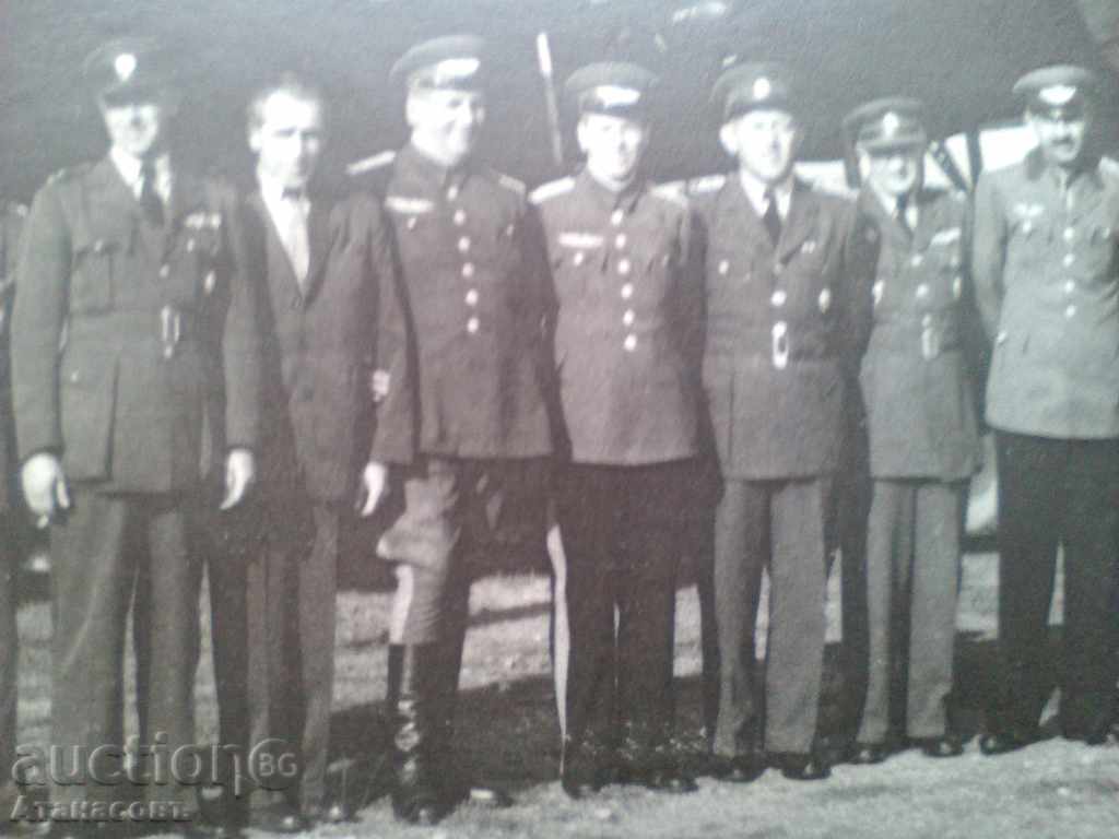 Auction Old Picture Generals Air Force General Aircraft Second World Auction Old Picture Generals Air Force General Aircraft Second World