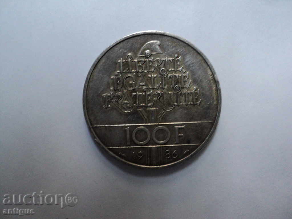 100 ФРАНКА 1986г ФРАНЦИЯ. с цена 20.00 лв. | € 10.23 100 ФРАНКА 1986г ФРАНЦИЯ. с цена 20.00 лв. | € 10.23