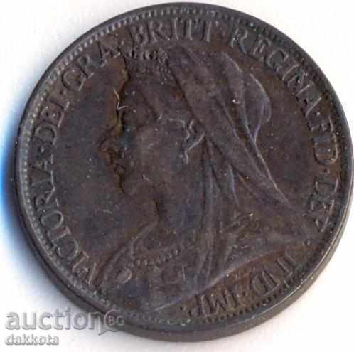 Великобритания фартинг на кралица Виктория 1900 година с цена 12.00 лв. | € 6.14 Великобритания фартинг на кралица Виктория 1900 година с цена 12.00 лв. | € 6.14