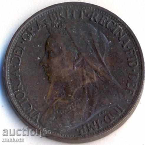 Great Britain Farting of Queen Victoria 1901 with price 7.00 BGN | € 3.58