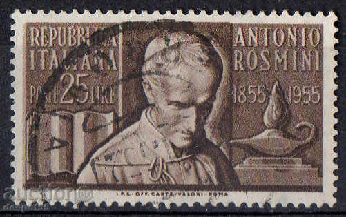 1955. Italia. Antonio Rosmini (1797-1855), filosof.