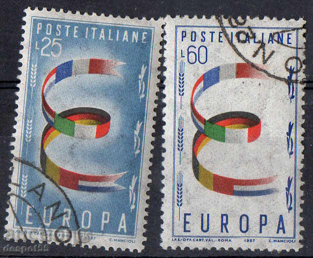 1957. Italia. Europa.