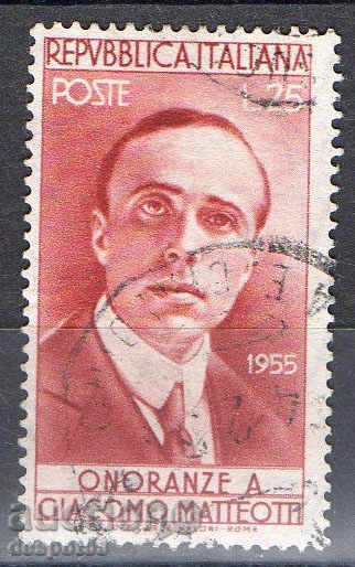 1955. Ιταλία. Giacomo Matteoli (1885-1924), πολιτικός.