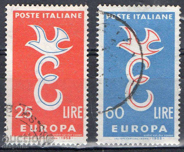 1958 Italia. Europa.