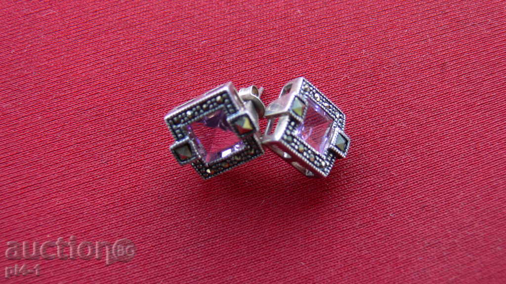 Ασημένια σκουλαρίκια Ασημένια σκουλαρίκια