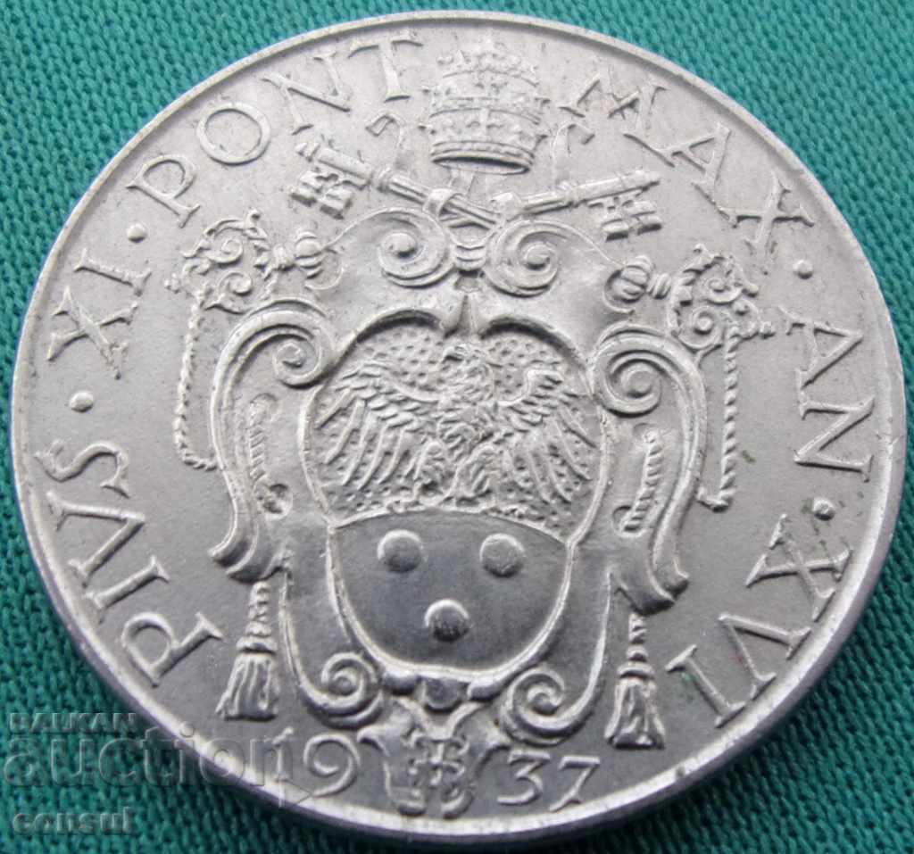 Vatican 1 1937 de lire italiene Rare UNC cu preț € 17.90 | 35.01 BGN Vatican 1 1937 de lire italiene Rare UNC cu preț € 17.90 | 35.01 BGN