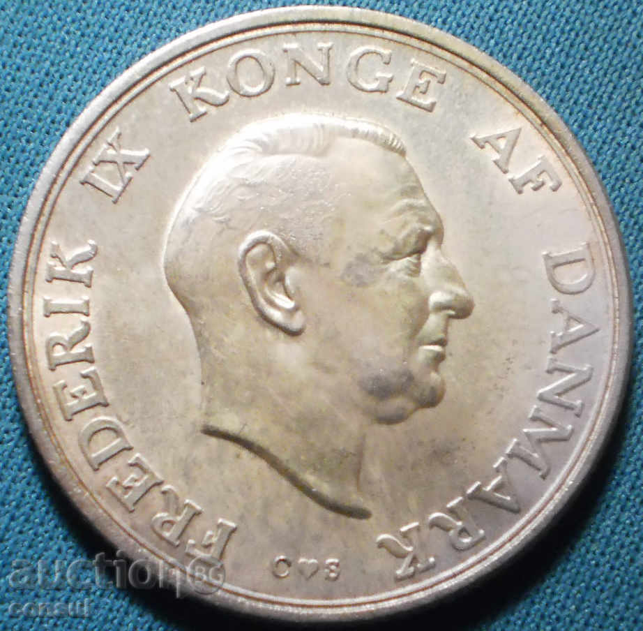 Danemarca 2 Coroane 1958 Rare UNC Silver cu preț € 23.01 | 45.00 BGN