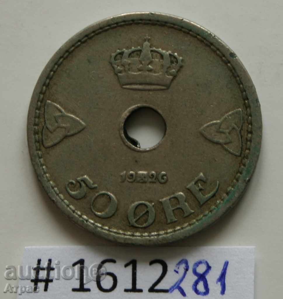 50 plug 1926 Norvegia -ryadka