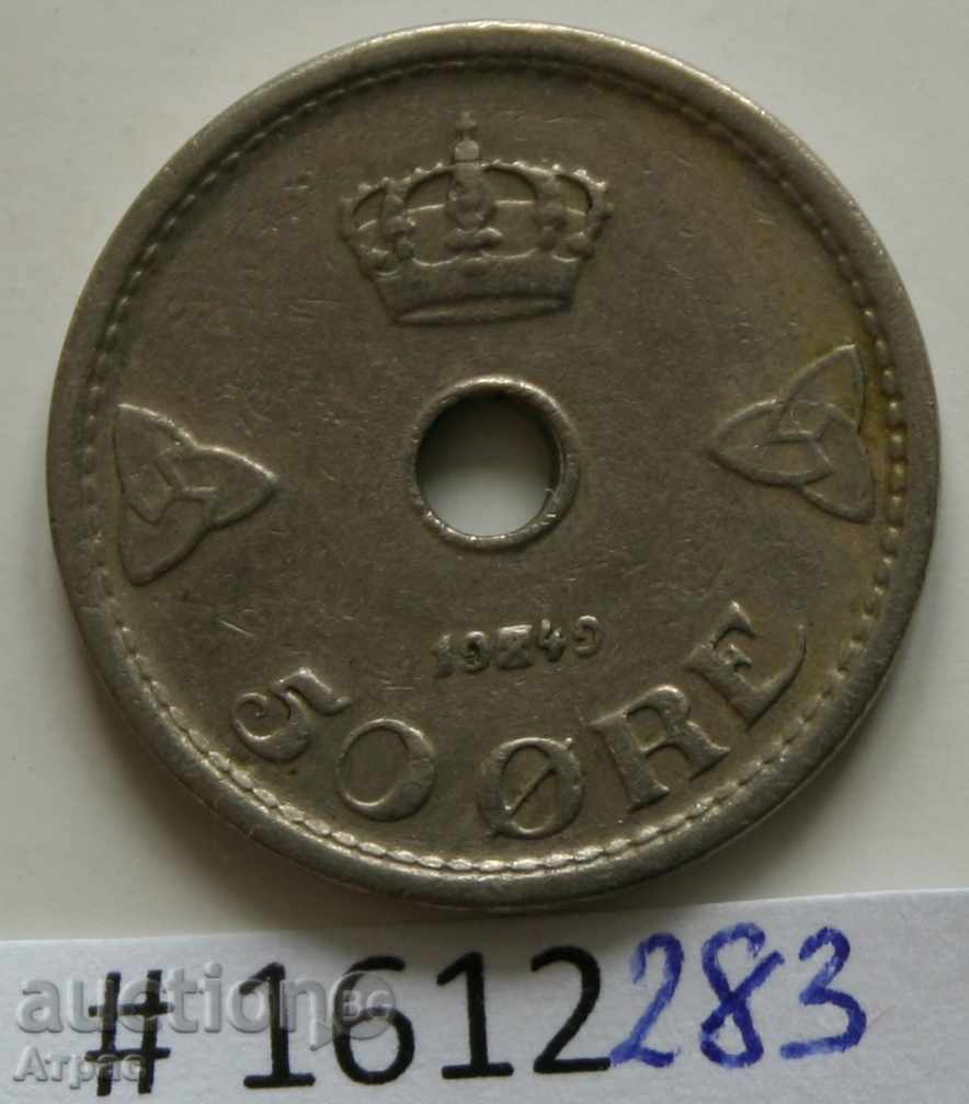 50 άροτρο 1949 Νορβηγία -