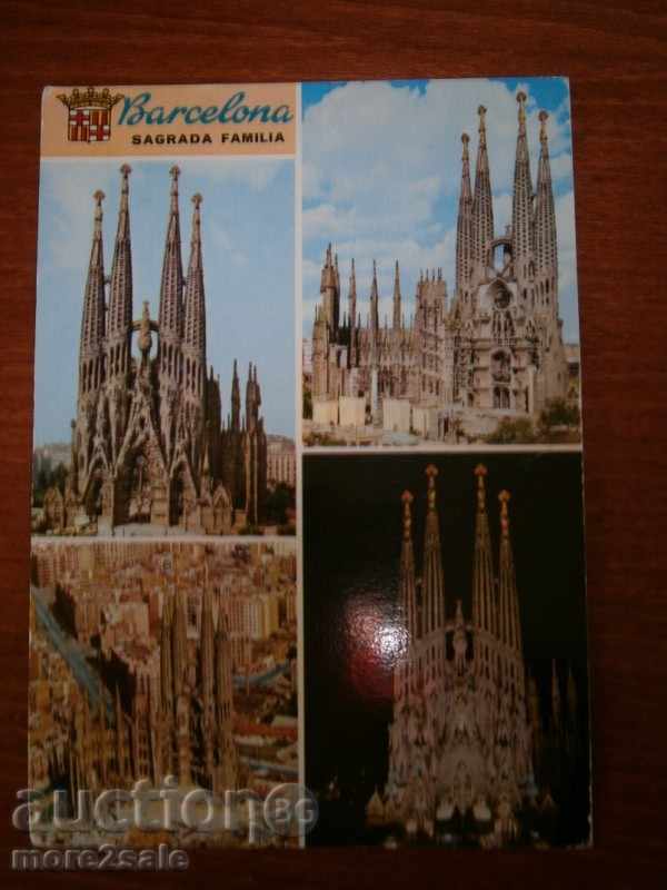Vechea carte poștală - Barcelona - Barcelona - Spania - 1974 D.