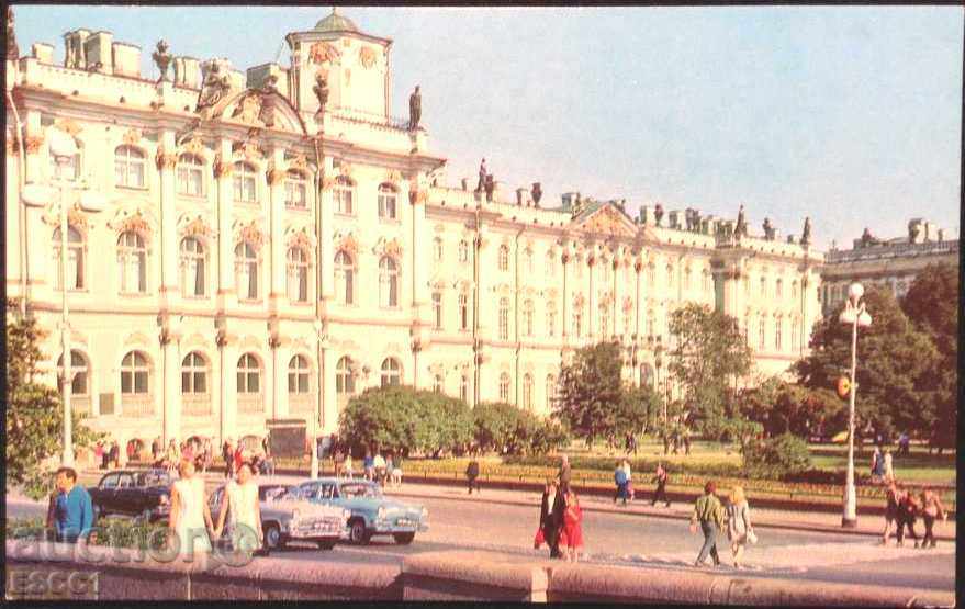 Καρτ ποστάλ Λένινγκραντ Hermitage Χειμερινά Ανάκτορα 1972 ΕΣΣΔ