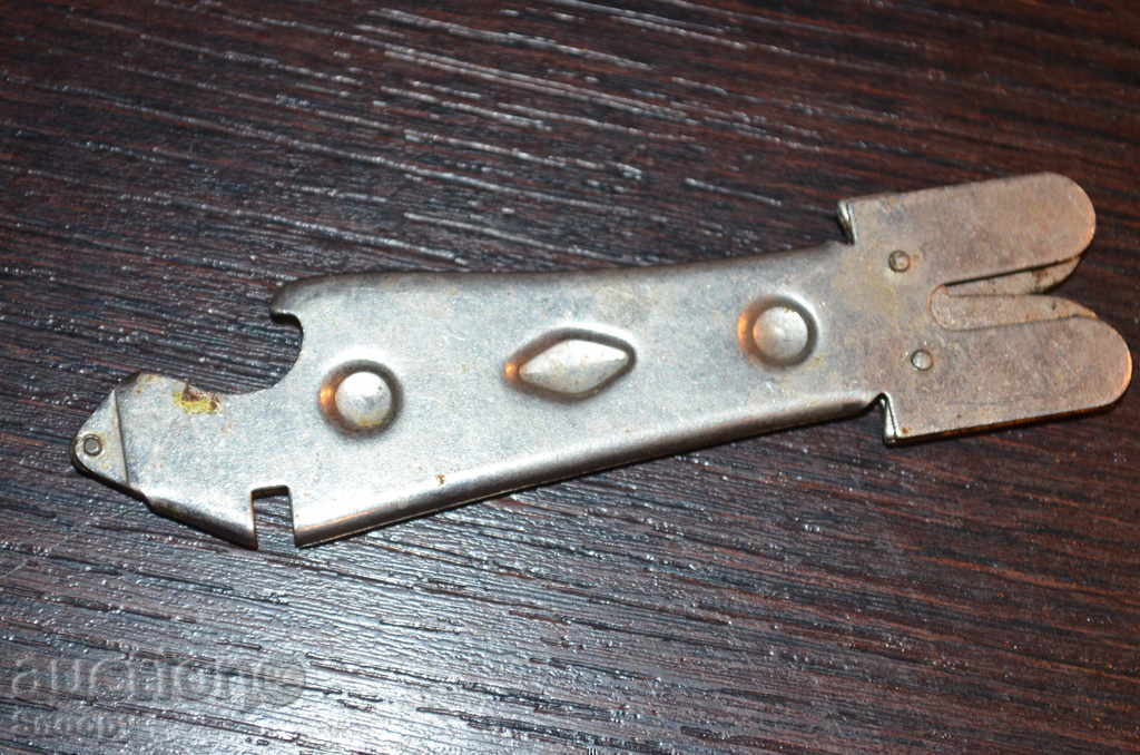 Auction Old Bulgarian combined opener with dipstick Auction Old Bulgarian combined opener with dipstick