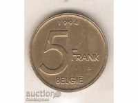 + Βέλγιο 5 φράγκα το 1994 ολλανδικό μύθο