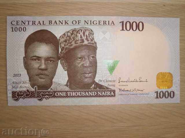 Nigeria's 1000 Nigerian national currency, 2103 with price 19.50 BGN | € 9.97 Nigeria's 1000 Nigerian national currency, 2103 with price 19.50 BGN | € 9.97