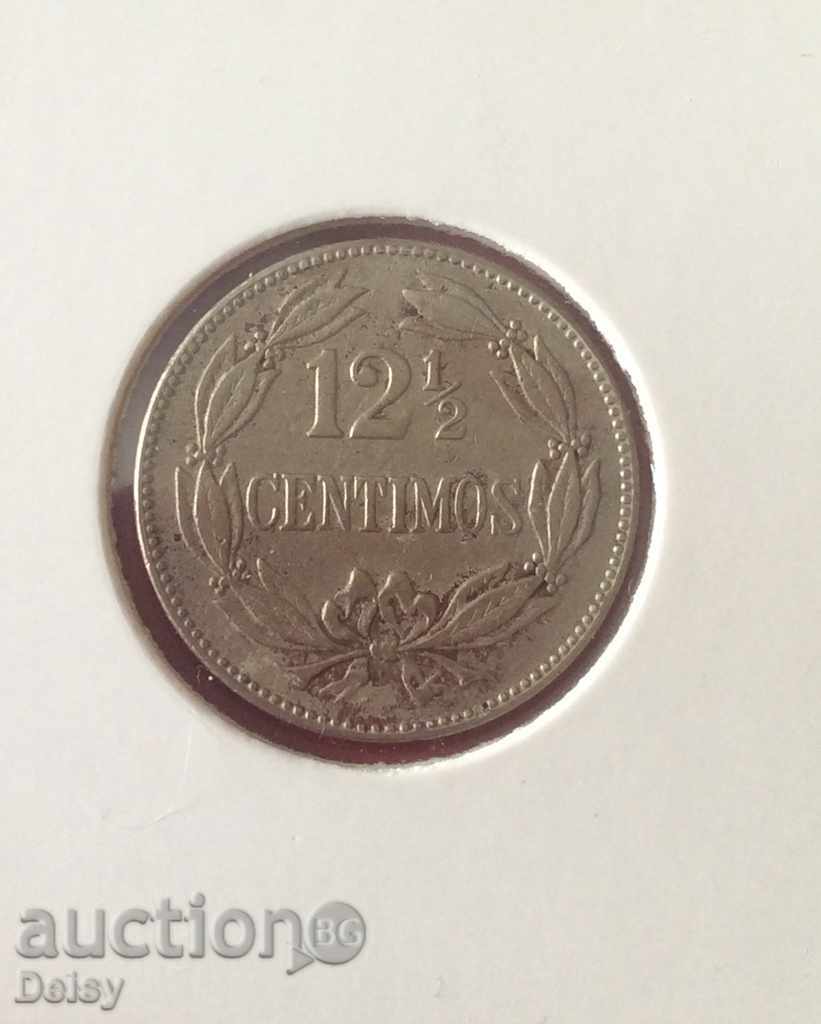Venezuela 12 1/2 cent.