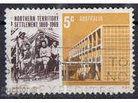 1969. Australia. decontare permanentă a teritoriilor nordice.