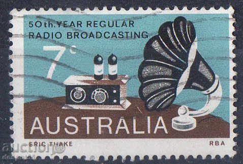 1973. Австралия. 50 г. Радиоизлъчване.