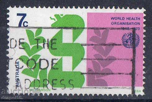 1973. Australia. 25th International Health Organization.