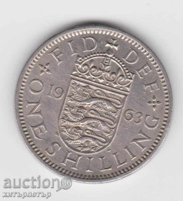 1 Shilling 1963 Marea Britanie