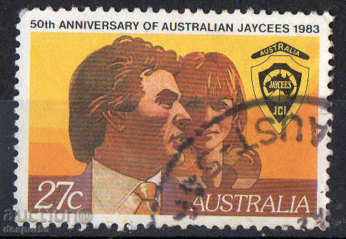 1983. Australia. 50th youth organization "Jaycees".