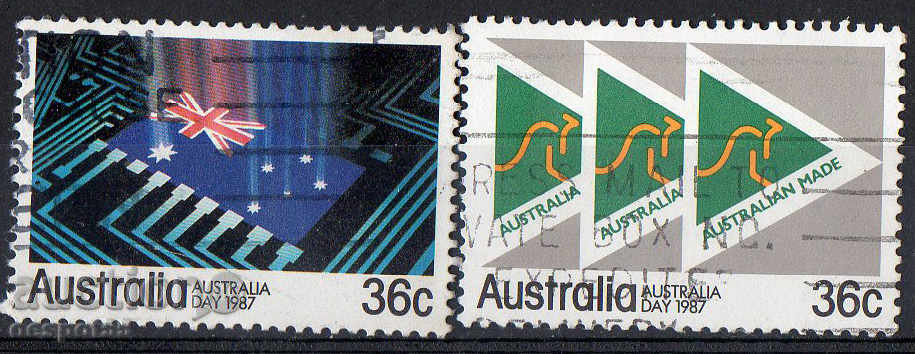 1987 Αυστραλία. Ημέρα της Αυστραλίας.