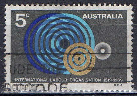 1969. Αυστραλία. '50 Διεθνούς Οργάνωσης Εργασίας.