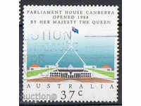 1988. Australia. Opening of the Parliament building in Canberra.