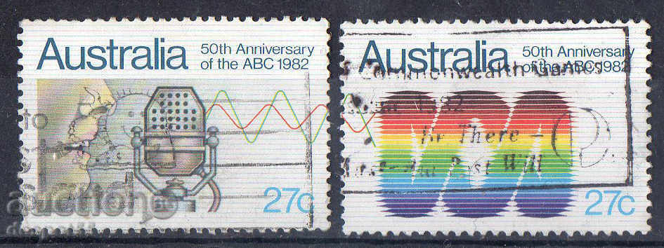 1982. Australia. Anniversary of the Broadcasting Commission.