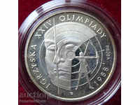 Poland 1000 PLN TEST 1987 PROOF Very Rare Silver