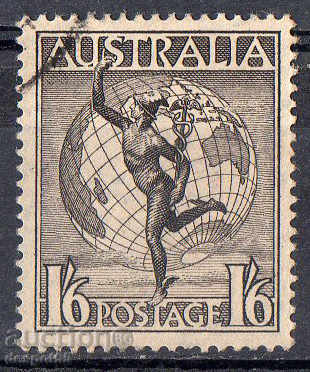 1949. Australia. Mercury and Globe. Air mail.