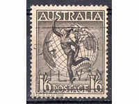 1956. Австралия. Меркурий и глобус. Въздушна поща.